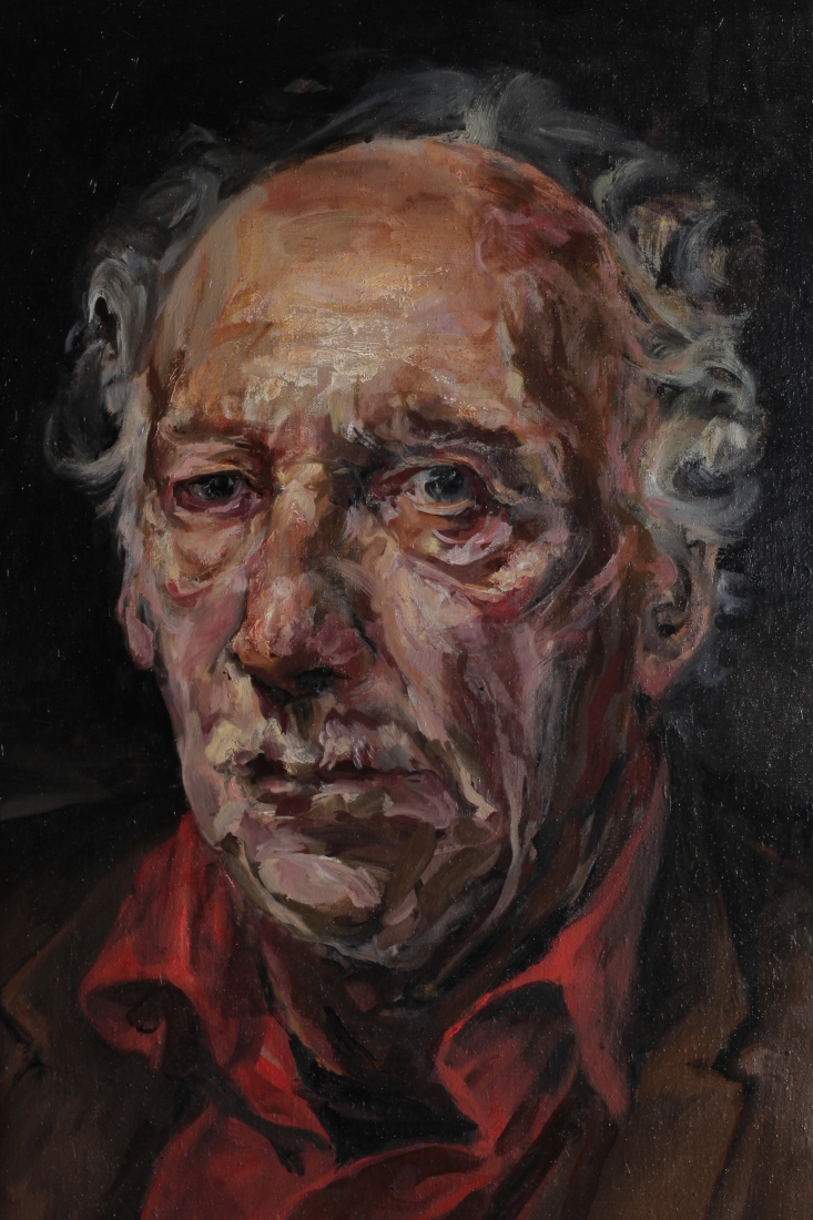 2019-Visit-01 Paul Legeland portrait painting n.a.v. L. Schatz